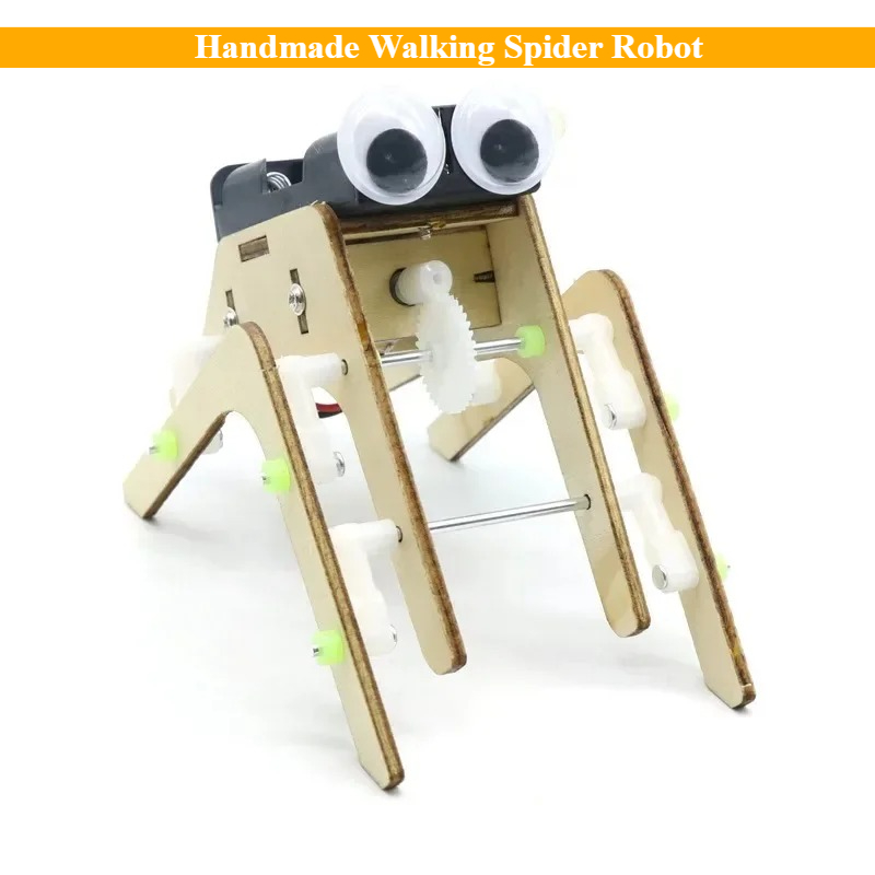 Science Robot - Imagination DIY Handmade Walking Spider Robot