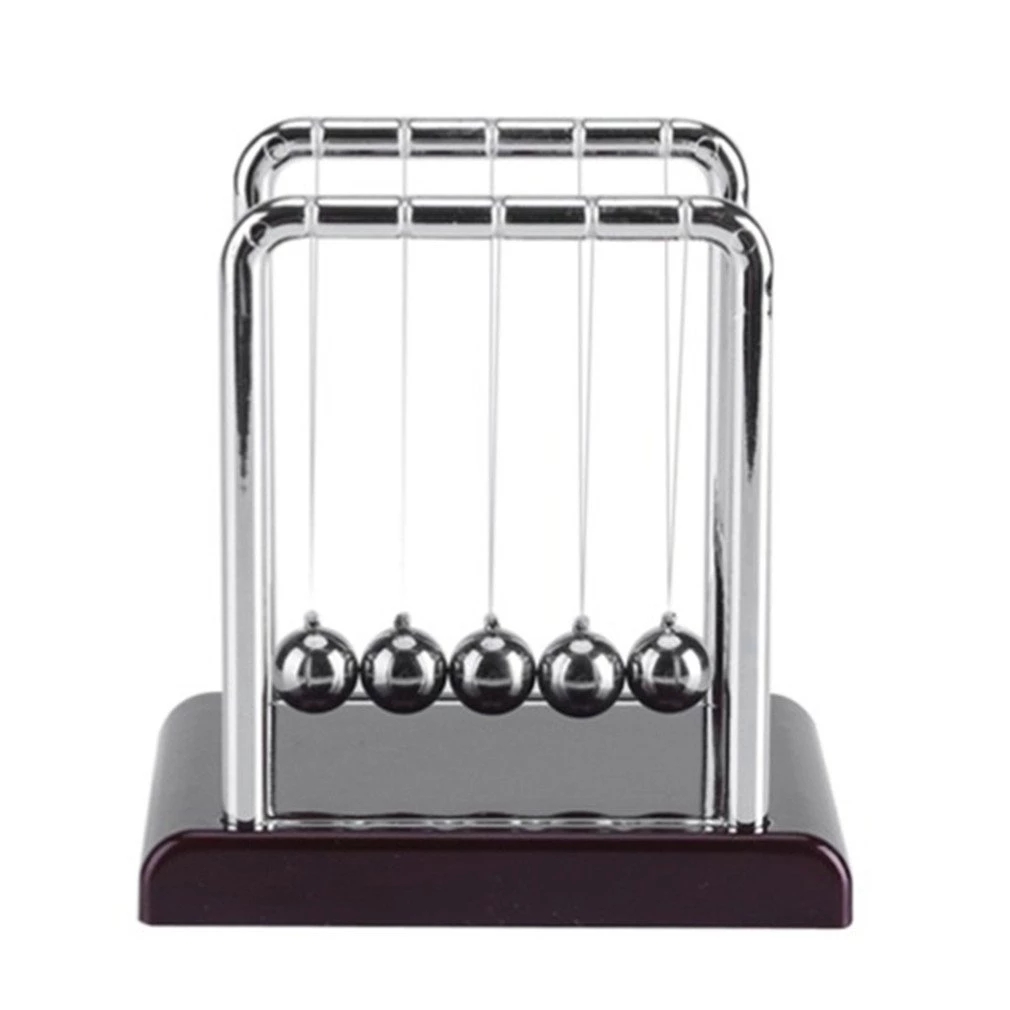 Newton Cradle Large - Newton's Cradle Desk Table Decor Metal