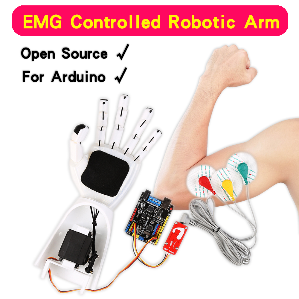 EMG Sensor Robotic Arm Electri - Science Robot recension och pris