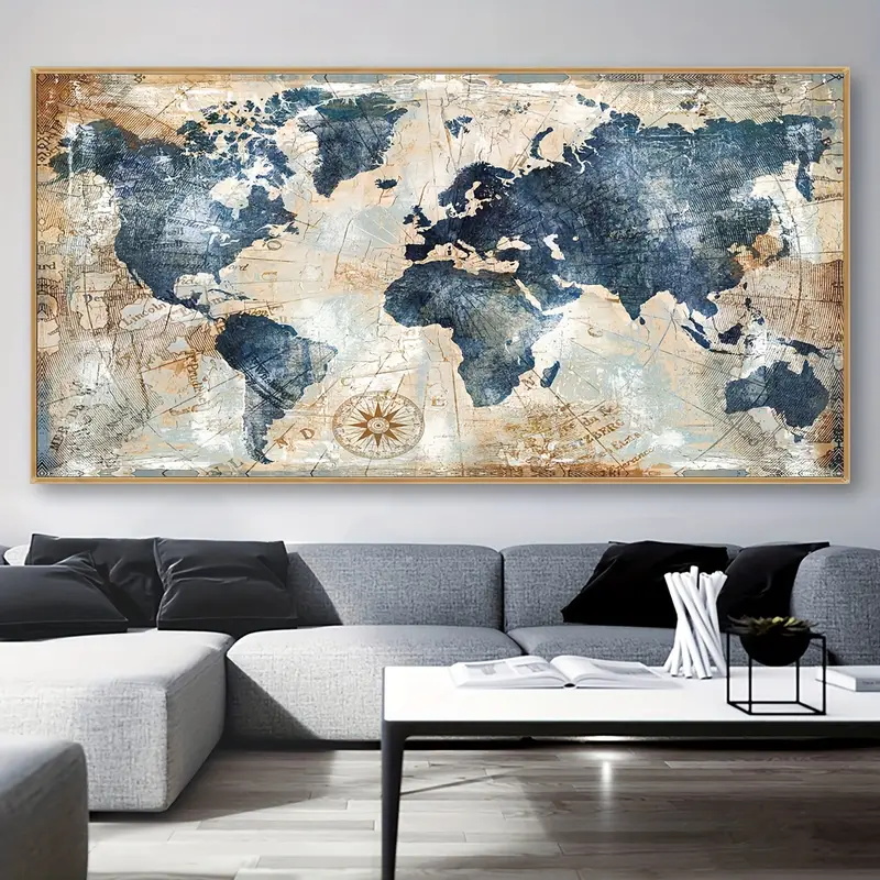 1pc Canvas Poster Vintage Art  - Star Map Poster recension och pris
