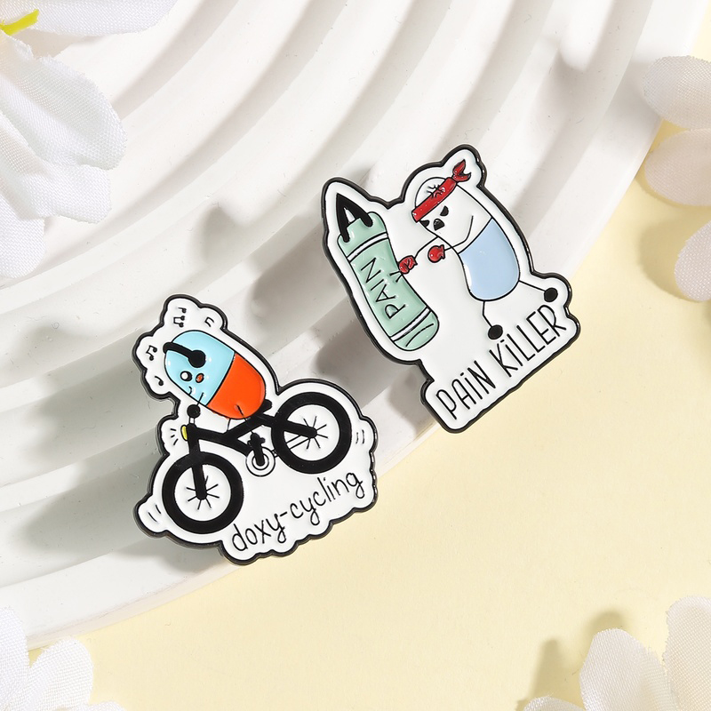 Doxy-cycling Enamel Pins Carto - Science Buddies recension och pris