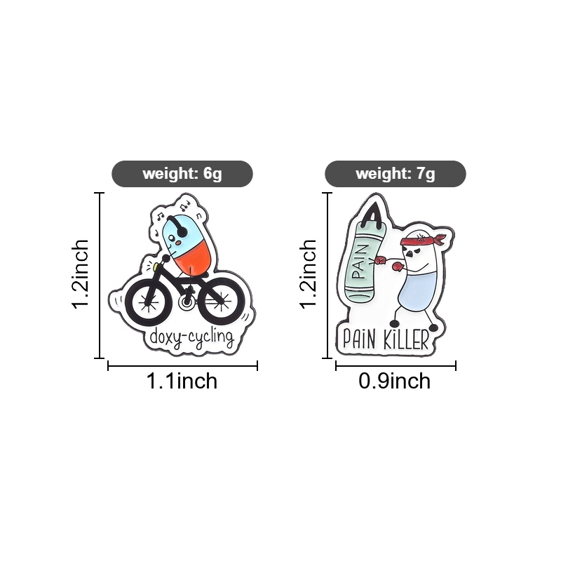 Doxy-cycling Enamel Pins Carto - Science Buddies recension och pris