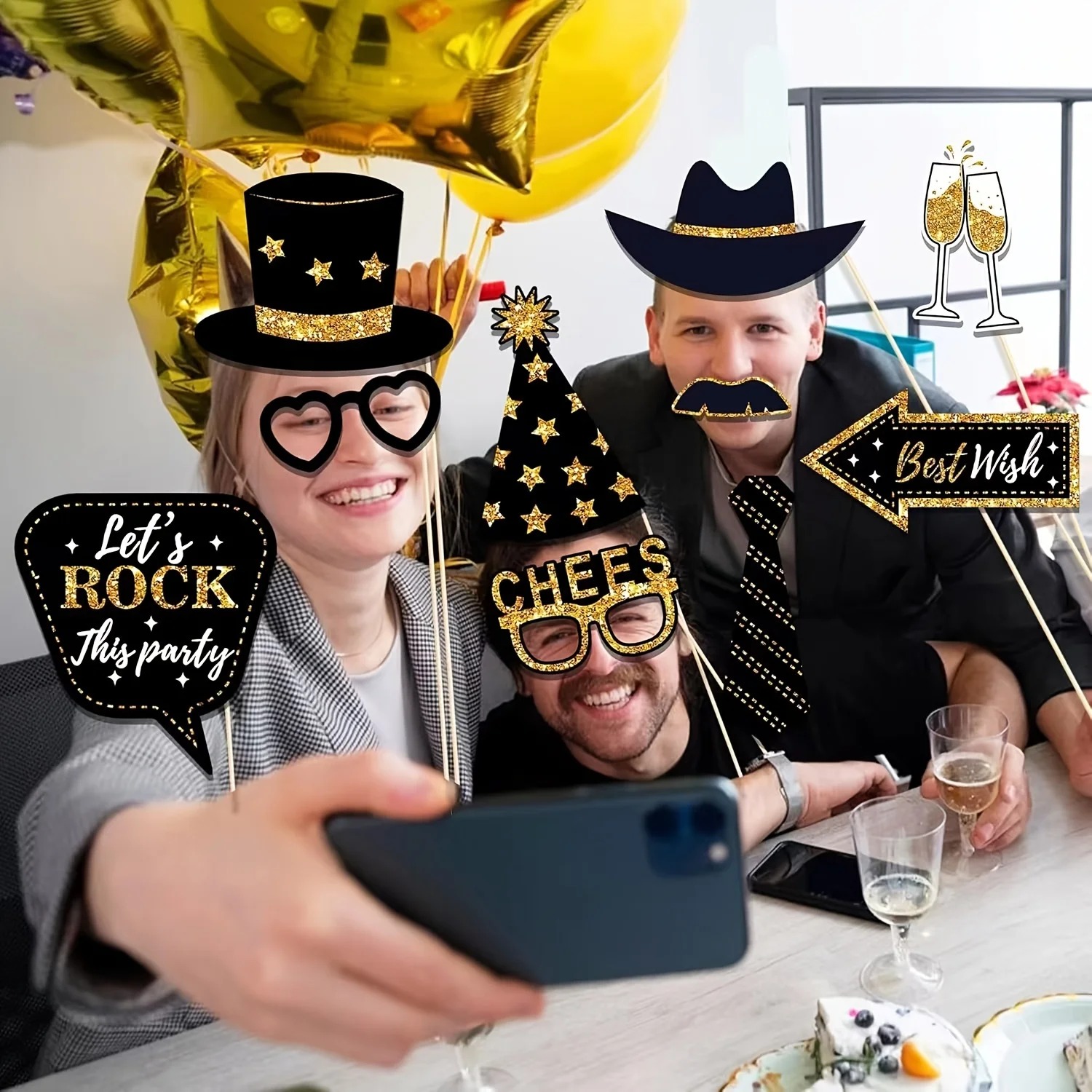 36pcs of Birthday Photo Booth  - Science Of Happiness recension och pris