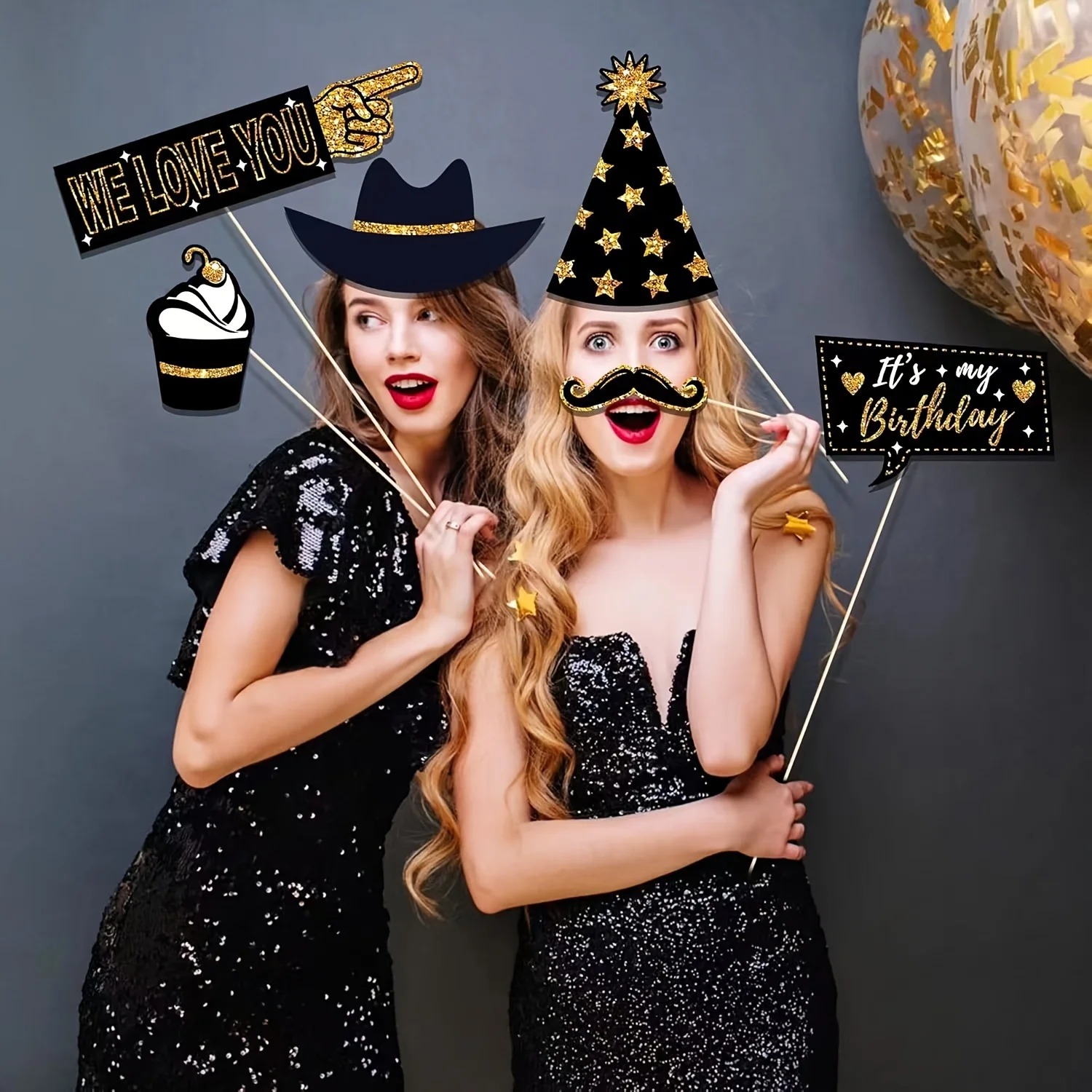 36pcs of Birthday Photo Booth  - Science Of Happiness recension och pris