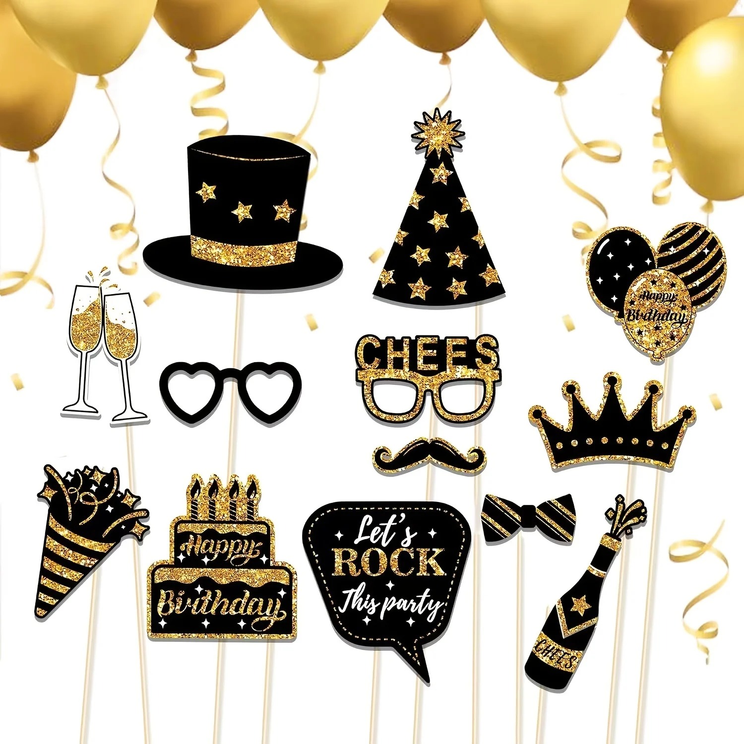 36pcs of Birthday Photo Booth  - Science Of Happiness recension och pris