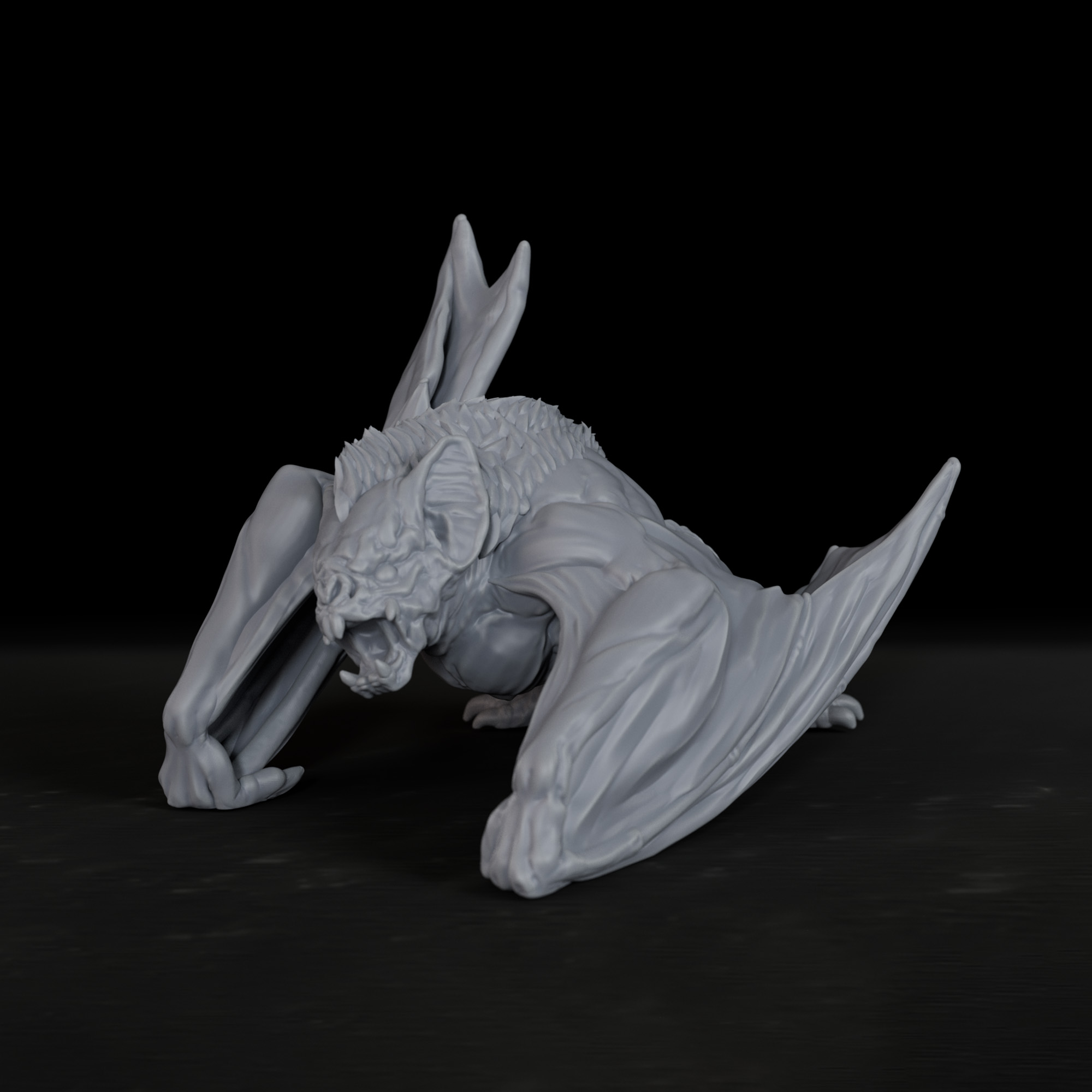 TTRPG Dire Bat Miniature Evil  - Science Robot recension och pris