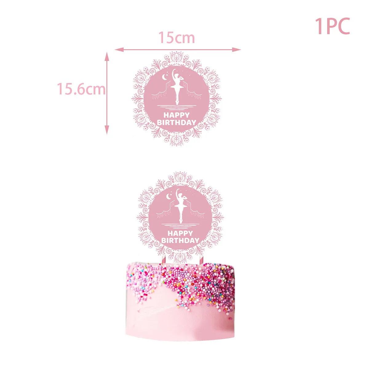 Pink Ballerina Ballet girl Hap - Science Of Happiness recension och pris