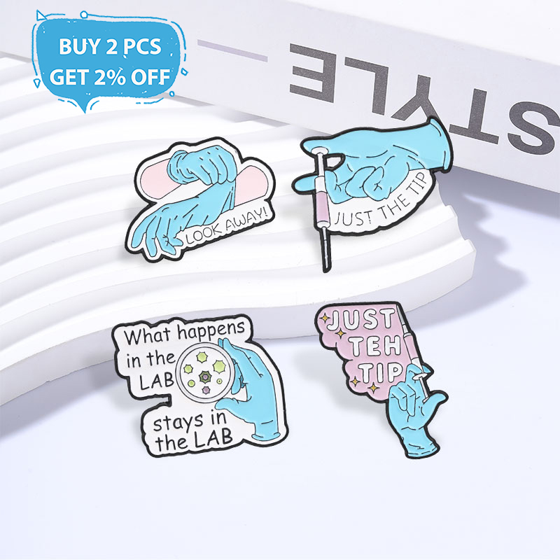 Cute Science Lab Enamel Pins W - Science Buddies recension och pris