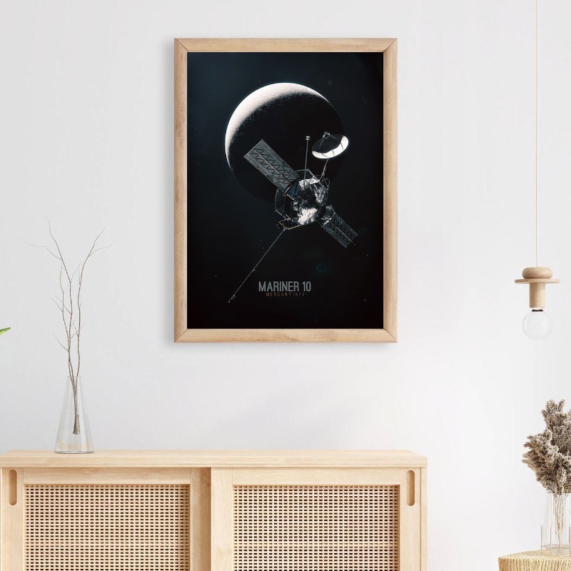 Solar System Exploration Canva - Star Map Poster recension och pris