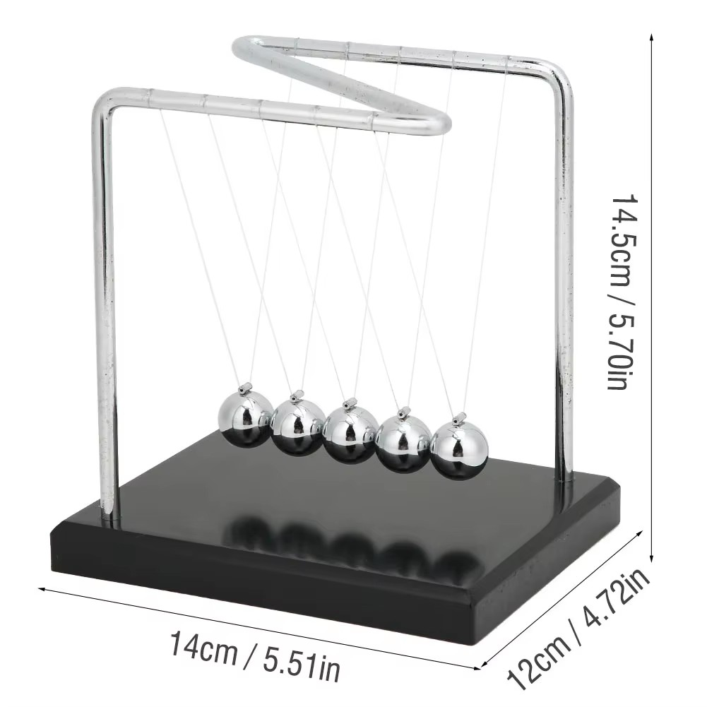 Newtons Cradle Pendulum Balls  - Newton Cradle Large recension och pris