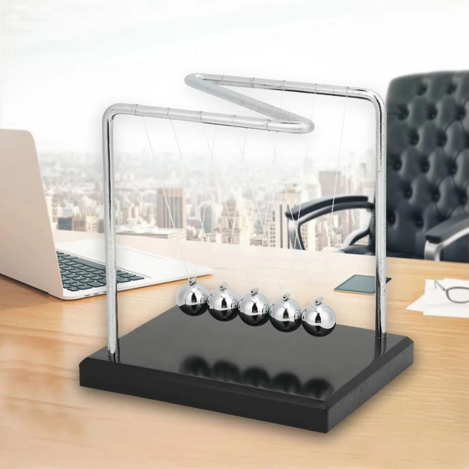 Newtons Cradle Pendulum Balls  - Newton Cradle Large recension och pris