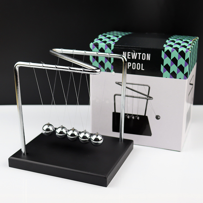 Newtons Cradle Pendulum Balls  - Newton Cradle Large recension och pris