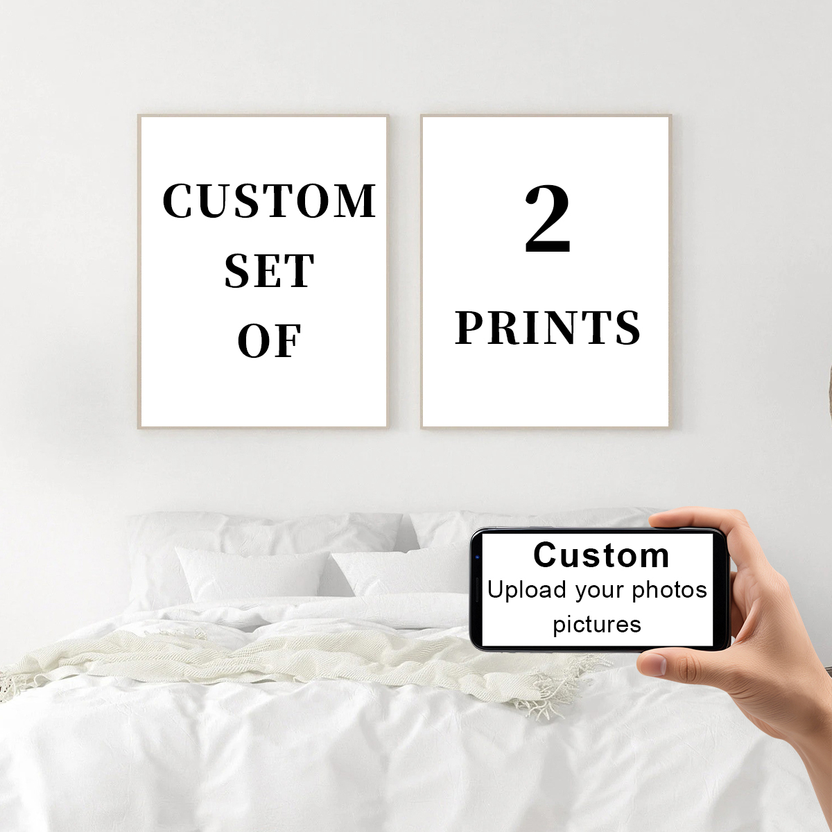 2pcs/set Custom Canvas Prints  - Star Map Poster recension och pris