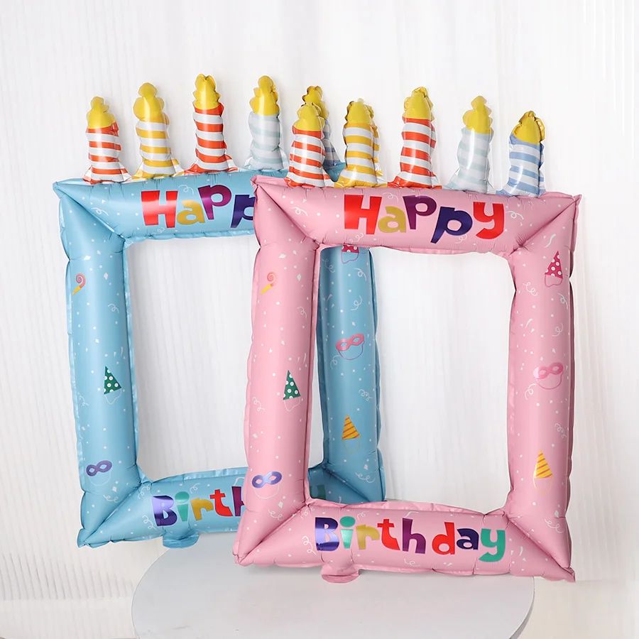 1/2pcs Blue Pink Birthday Phot - Science Of Happiness recension och pris