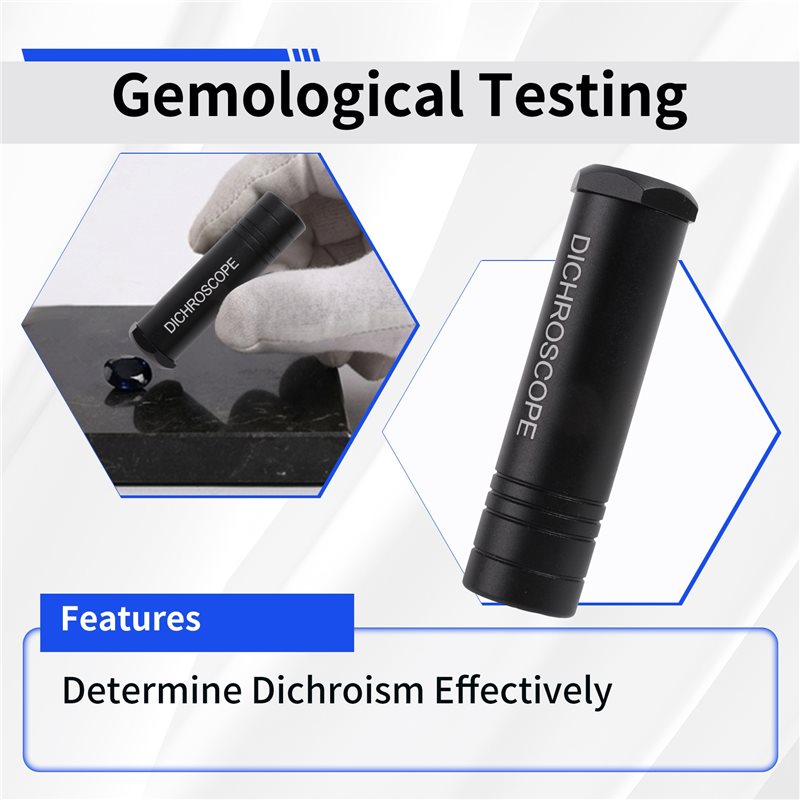 Gemstone Calcite Dichroscope T - Spectroscope Handheld recension och pris