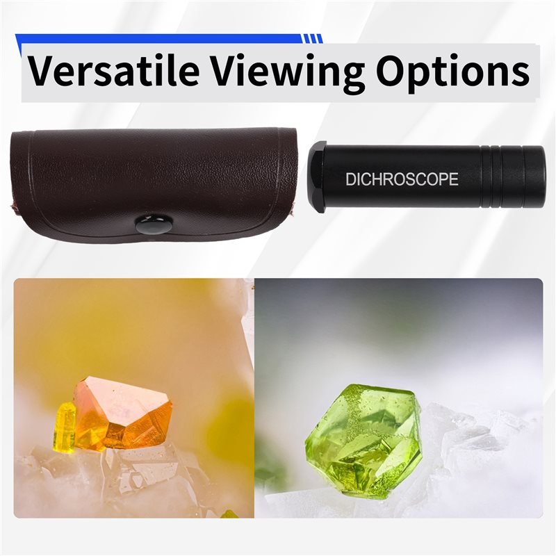 Gemstone Calcite Dichroscope T - Spectroscope Handheld recension och pris