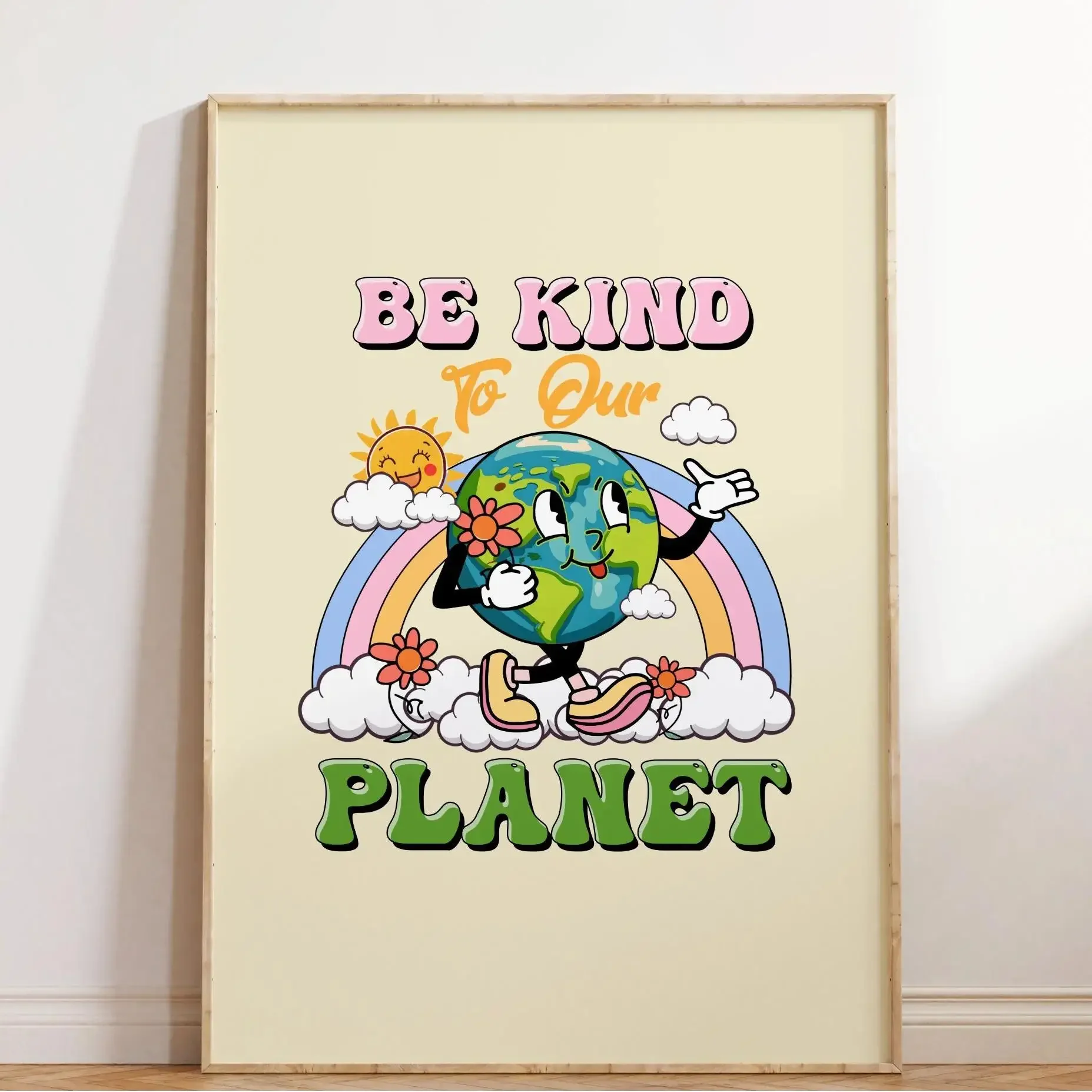 1pc Retro Solar System Planet  - Star Map Poster recension och pris