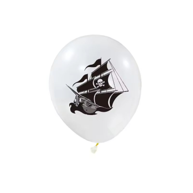 12PCS Pirate Theme Party Ballo - Science Of Happiness recension och pris