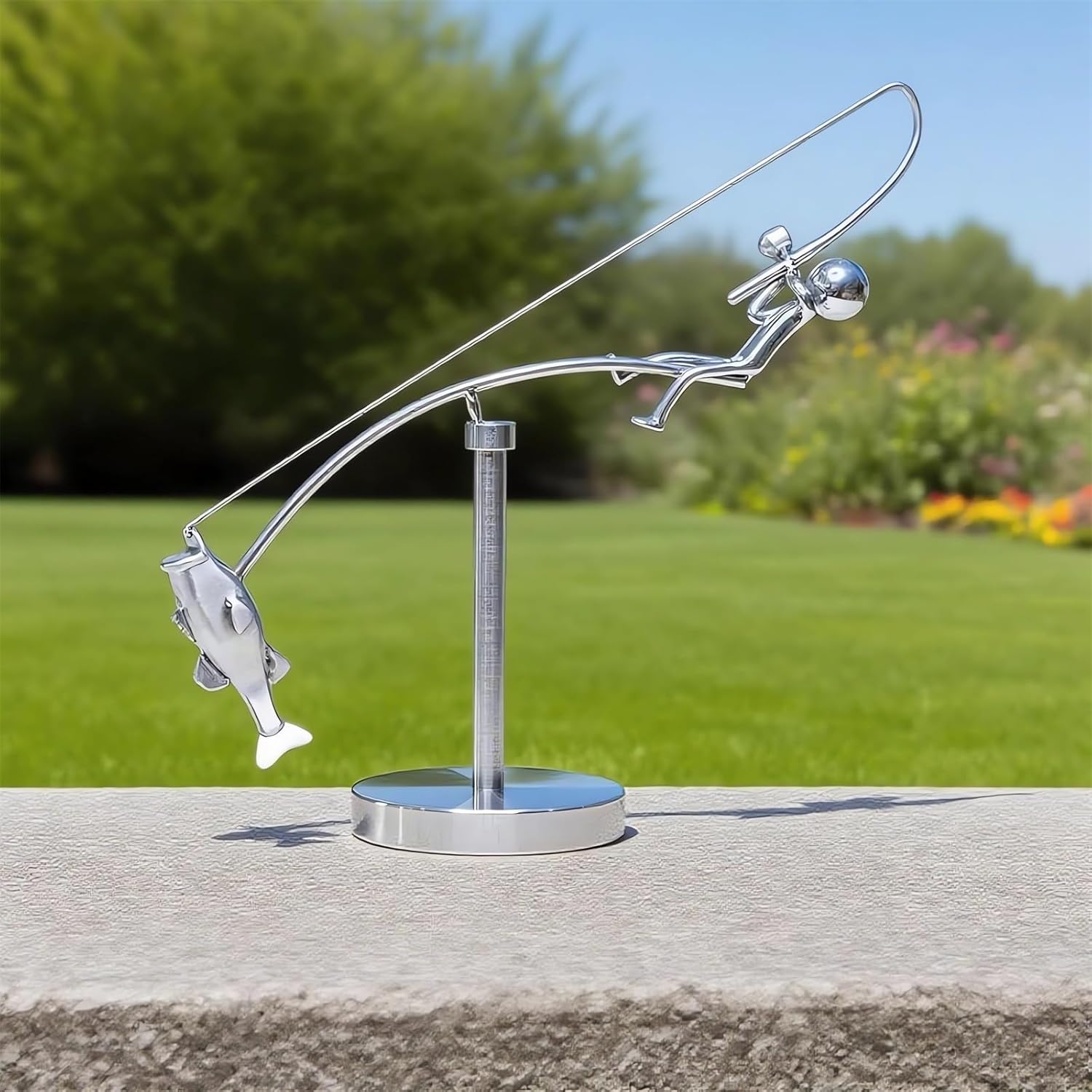 Metal Balance Sculpture Large  - Newton Cradle Large recension och pris