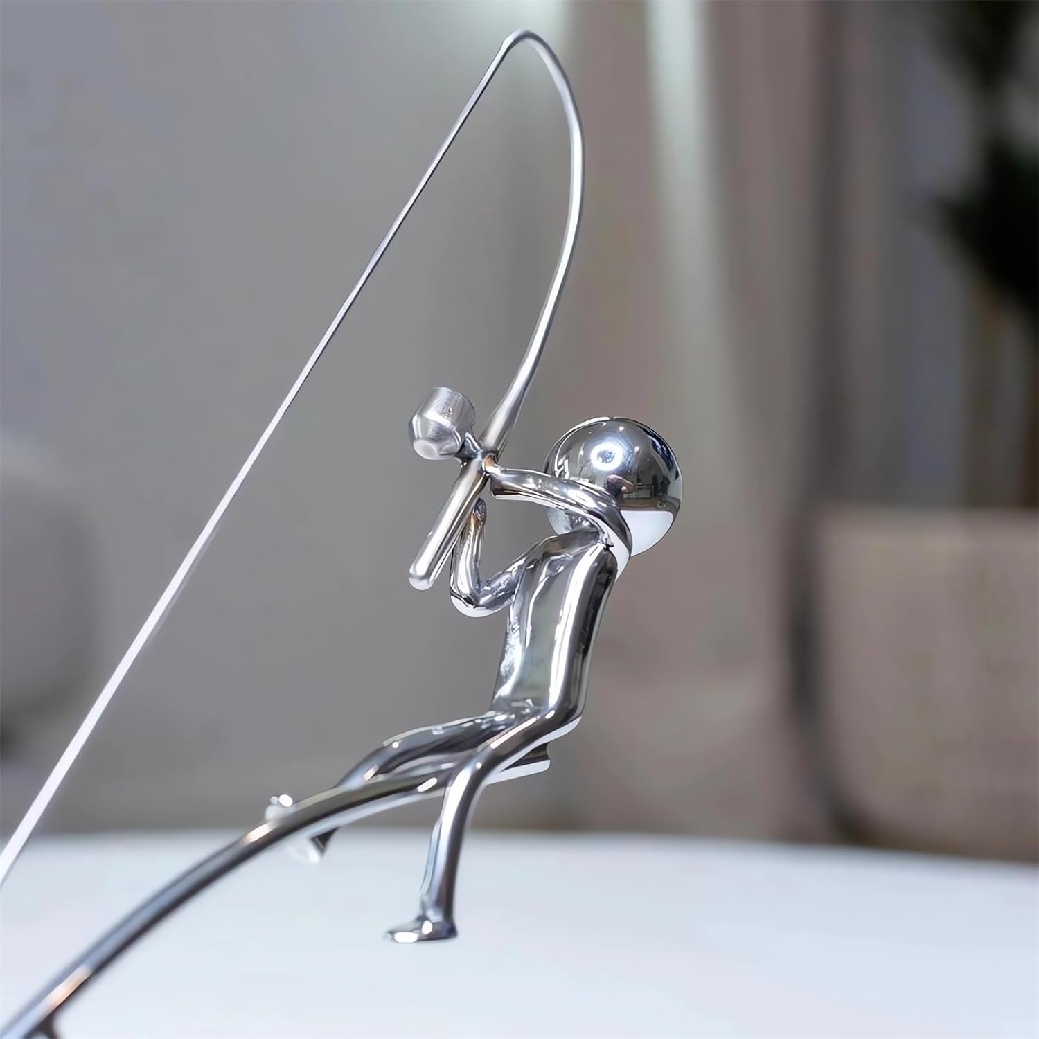 Metal Balance Sculpture Large  - Newton Cradle Large recension och pris